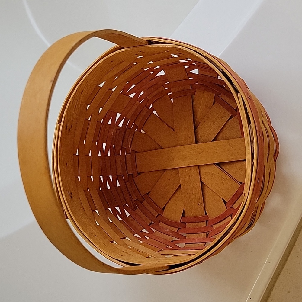 Longaberger small basket with handle